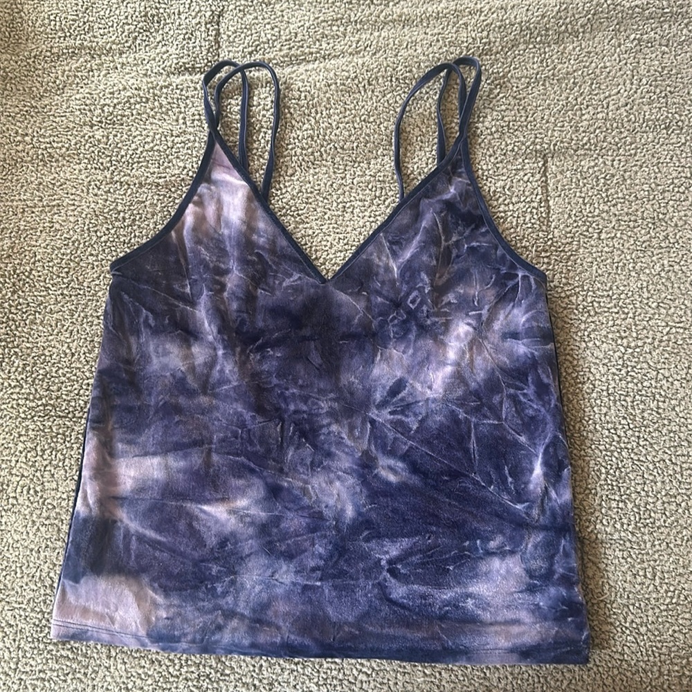AMERICAN EAGLE velvet crop top